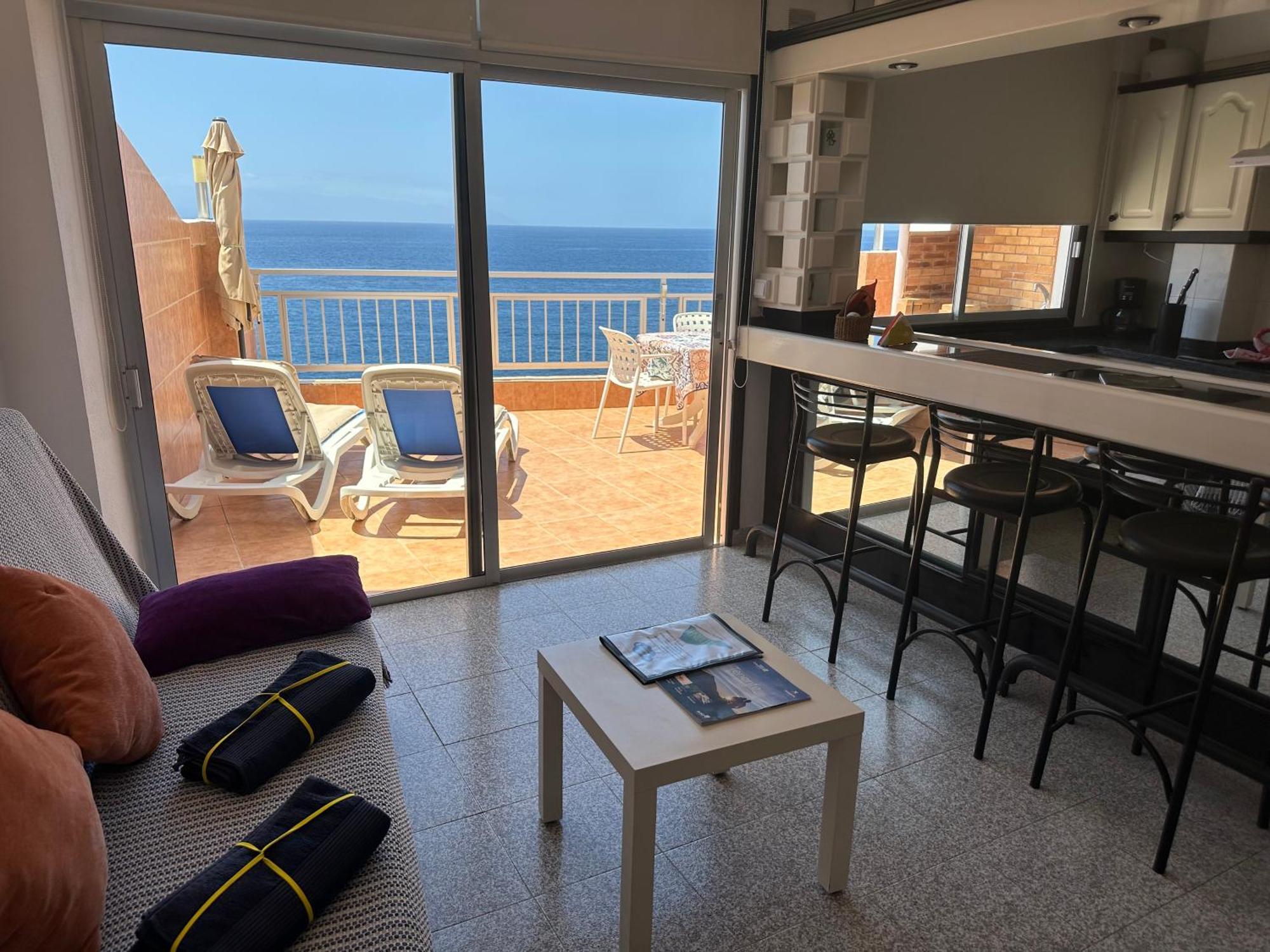 Vivienda Vacacional Con Vistas A La Gomera Y La Palma Puerto de Santiago  Buitenkant foto